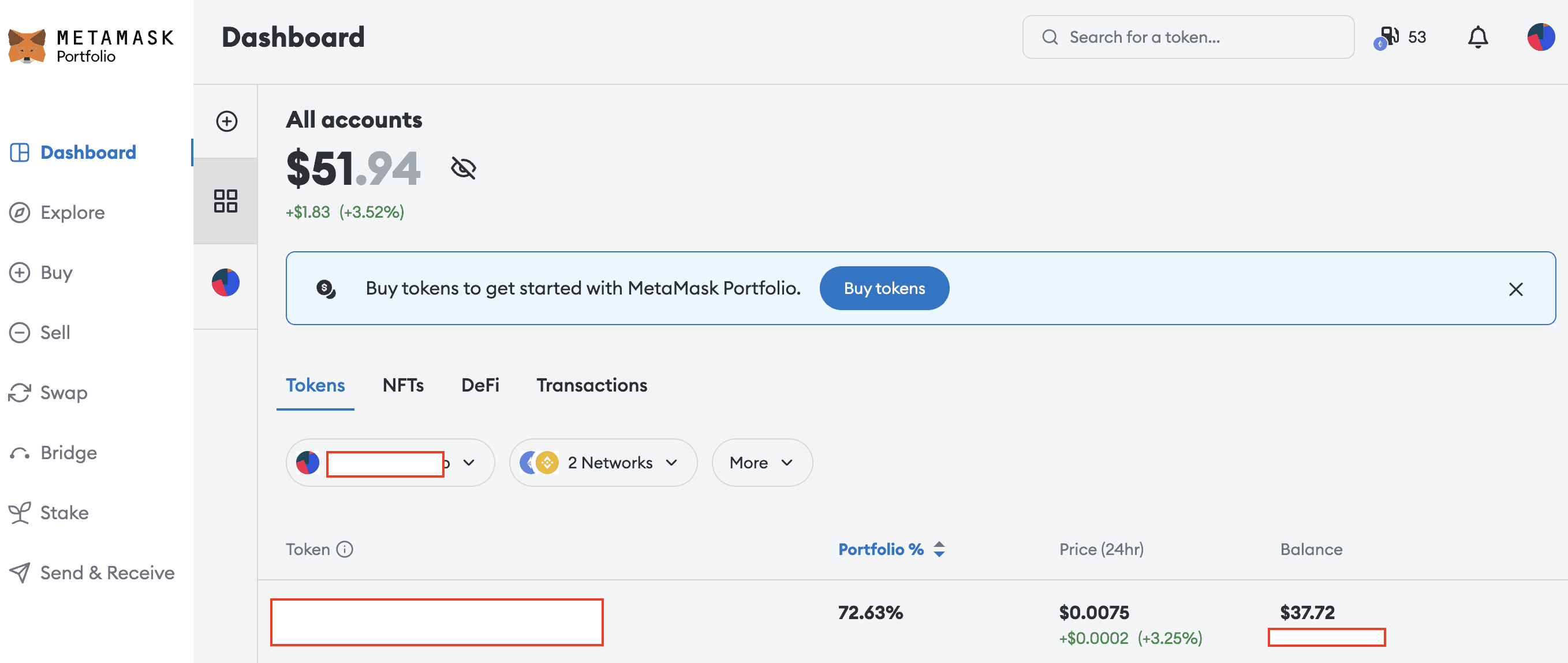 metamask portfolio