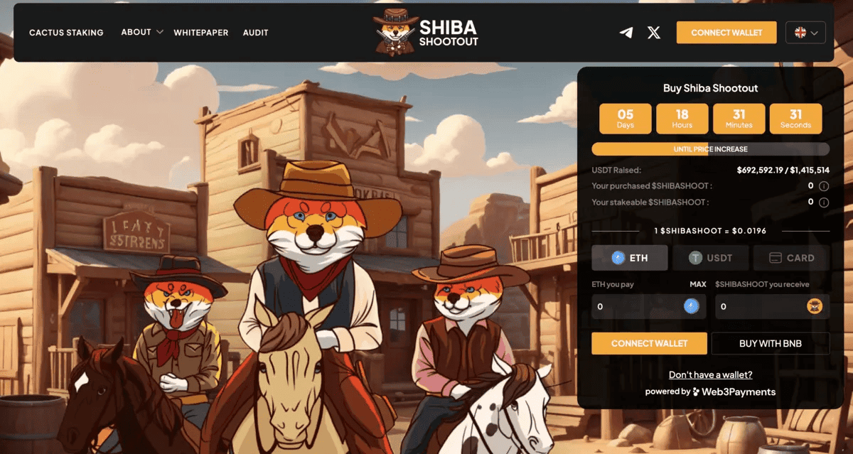 shiba shootout uj fooldal