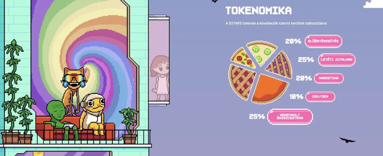 crypto all stars tokenomika