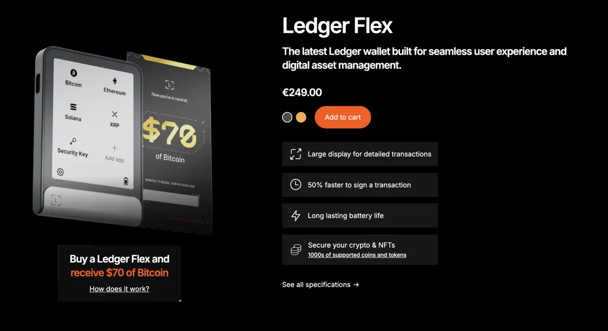 ledger bf ackio