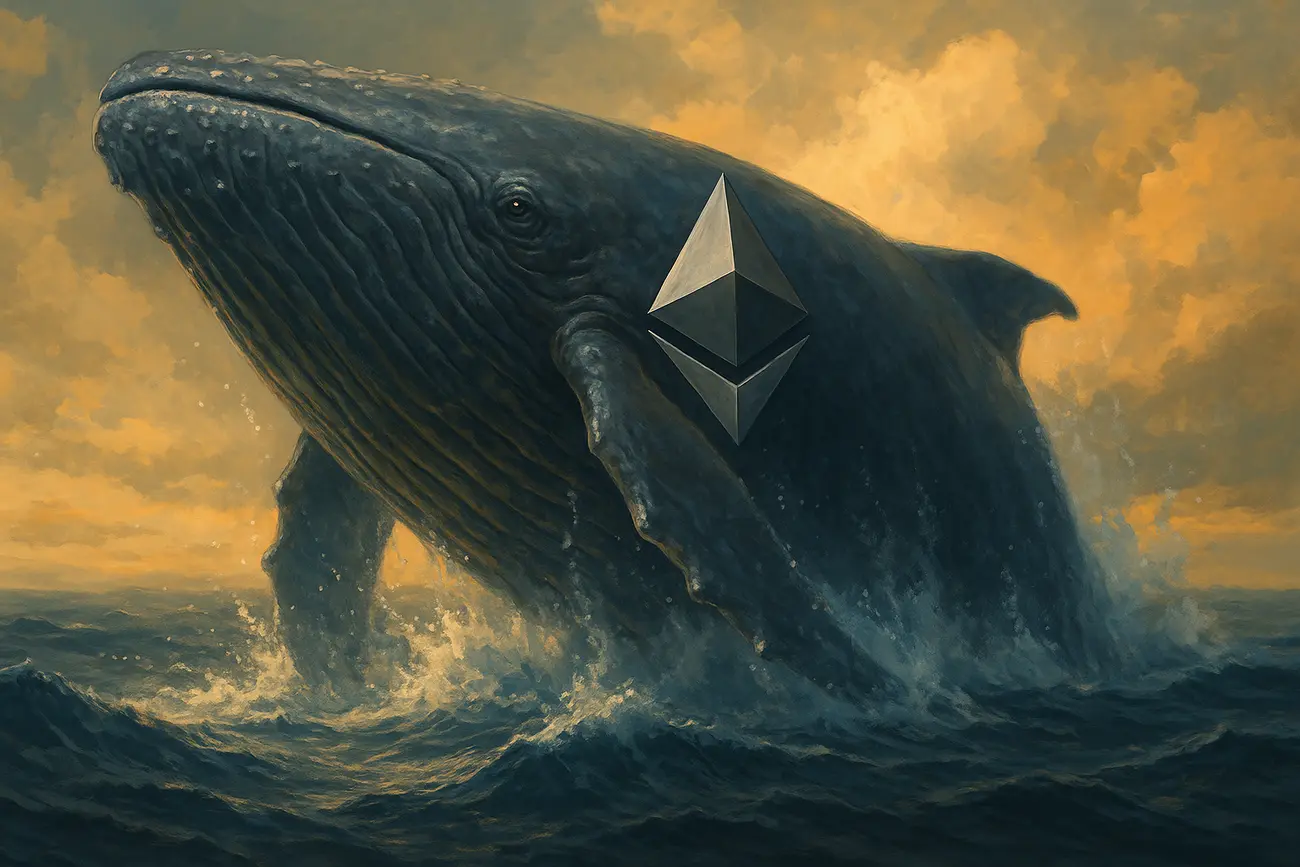 Egy titokzatos bálna 113 millió dollárért vásárolt Ethereumot