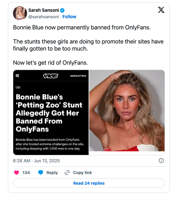 of bonnie blue