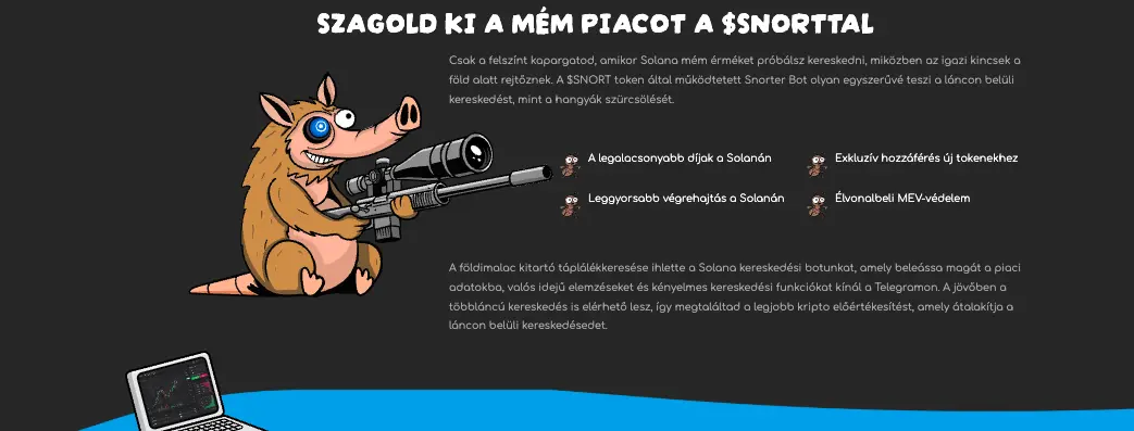 snorter szagold ki