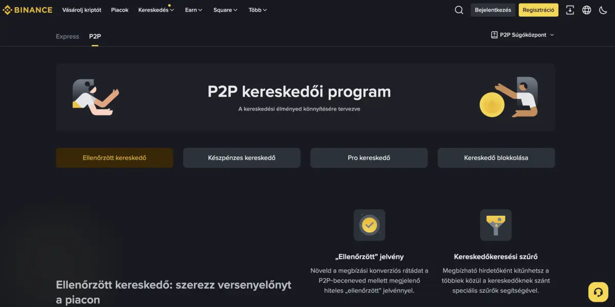 binance p2p platform