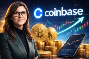 cathie wood coinbase