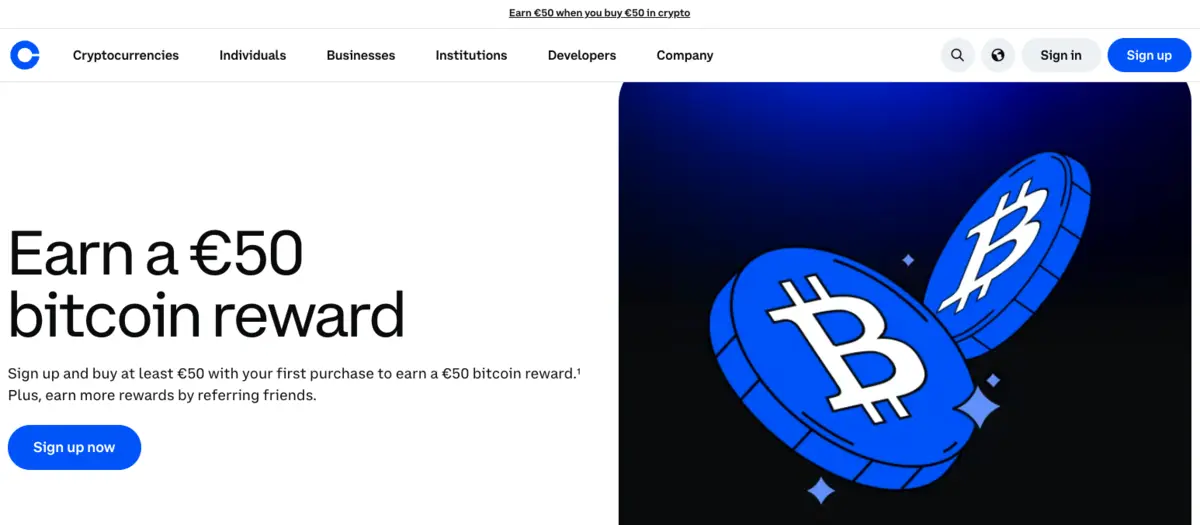 coinbase 50 in bitcoin