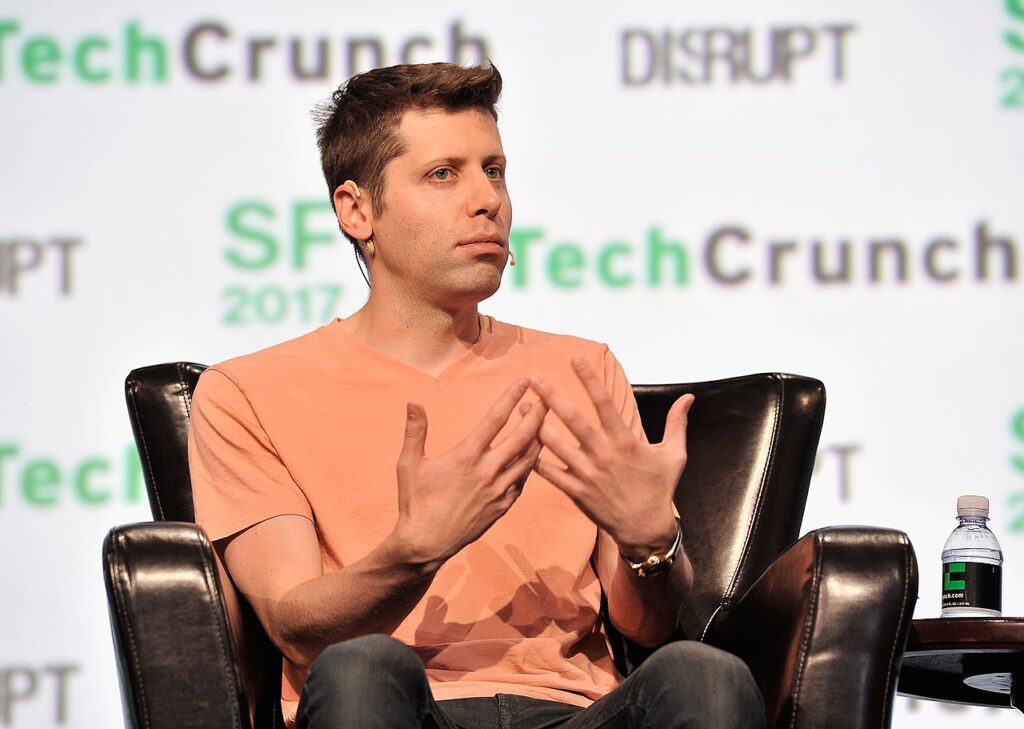 sam altman techcr wikimedia